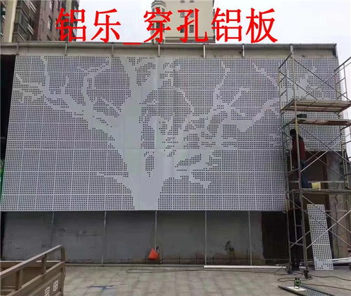 玄武穿孔铝单板幕墙——铝乐定制专业打造现代建筑之美